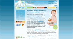 Desktop Screenshot of ottawaclothdiapers.com